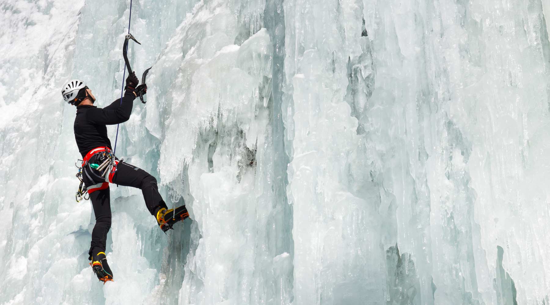 heated clothing has many uses including ice climbing