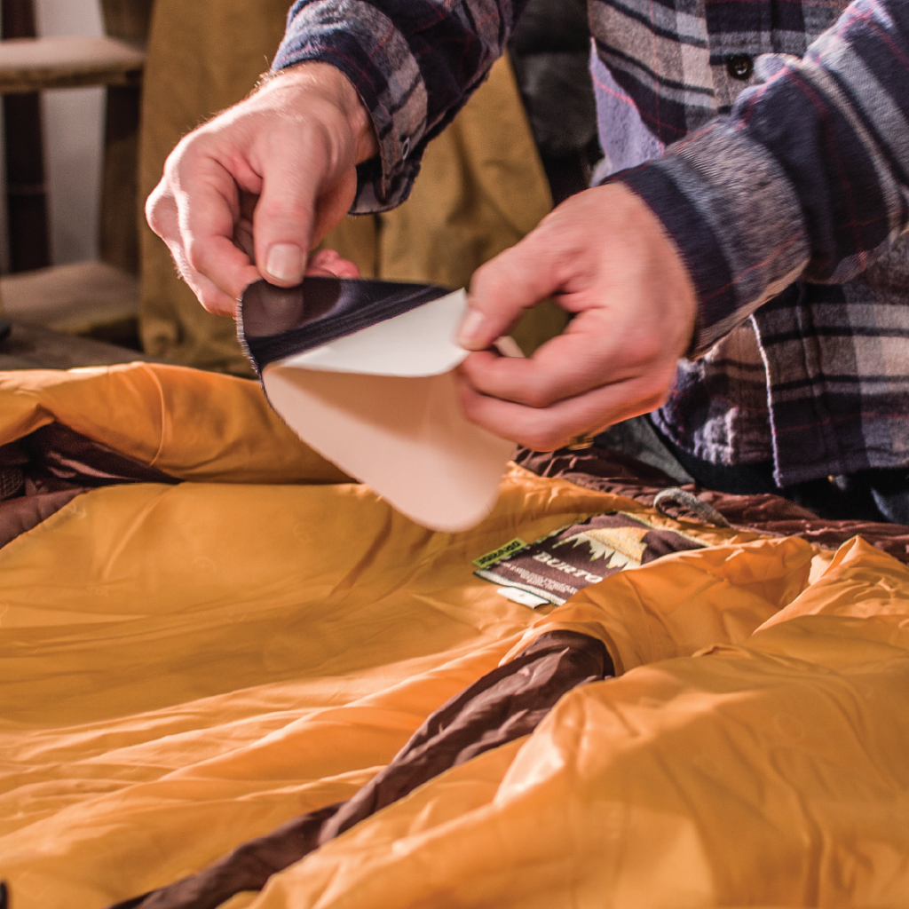 torch electrek torch 2.0 coat heater installation kit velcro pads stick to liner of jacket to transform jacket into battery powered heated clothing