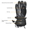 heated gloves 2 winter battery operated heated gloves are the warmest gloves in cold weather